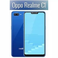 OPPO Realme C1 Tempered Glass Full Cover 5D Color 6D/ 9D/ - Black