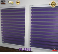 Curtains for all type window ZEBRA BLIND / RAINBOW BLIND / ROLLER BLIND Bidai Moden Zebra/ Zebra Bli