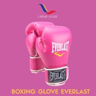 SARUNG TINJU EVERLAST / BOXING GLOVE EVERLAST MUAYTHAI / EVERLAST - Merah 12 oz
