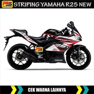 YAMAHA R25 V2 ABS YZF STRIPING DECAL YZF R25 V2 ABS STICKER/