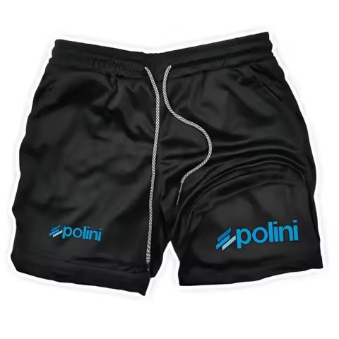 Men's Running Shorts 2-in-1 Double Layer Fashion Sports Shorts Sportswear Gym Fitness Shorts Trainin