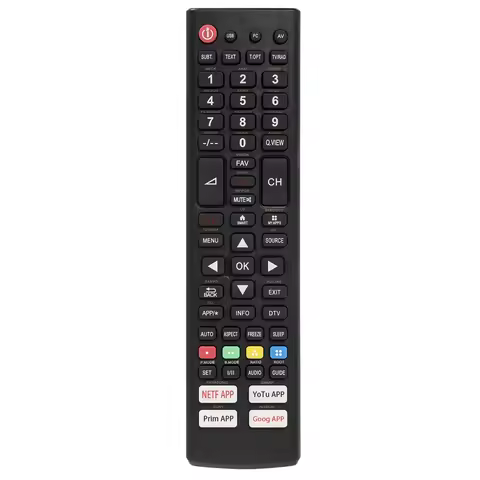 Universal TV Remote Controller Use for HAIER GIANT SONY SAMSUNG PHILIPS JVC ISONIC HITEC HISENSE KHI