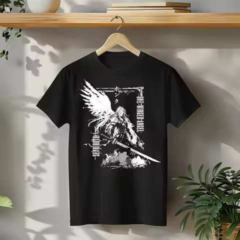 FINAL FANTASY 7 Sephiroth| Unisex Softstyle Tee | Gaming Streetwear Graphic T-Shirt | Gifts for Game