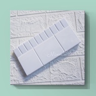 ❃▩White Plastic Folding Palette for Watercolor and Gouache
