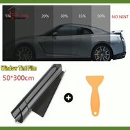 WS 50cm*3m 15% VLT Black Pro Car Home Glass Window Tint Tinting Film Roll
