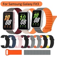 Magnetic Silicone Samsung Galaxy Fit 3 Strap Soft Loop Samsung fit3 Strap Smartwatch samsung galaxy 