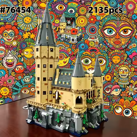 Hogwarts Main Tower Detailed Model Kit Limited Style Present 76454