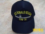 ◎環球軍品◎USN 美國海軍公發 USS RONALD REAGAN CVN-76 雷根號小帽