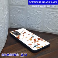 Softcase Glass Kaca SAMSUNG A13(4G/5G) - Casing hp SAMSUNG A13(4G/5G) [ S43 ].