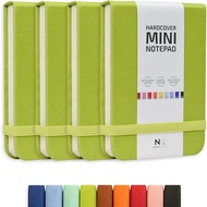 Tiny Notebook 3x4 Small Notepad Pocket Size A7 Leather hardcover  Notebook tear off Sheet Tiny Notep