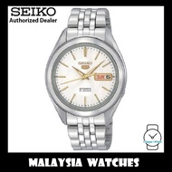Seiko 5 SNKL17K1 Automatic See-thru Back Stainless Steel Bracelet Gents Watch