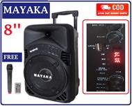 Speaker Bluetooth MAYAKA SPKT-08 EAD Speaker Portable Meeting Speaker 8 inch Free 1 Mic Wireless Sua