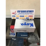 BALL BEARING 6208 2RS KOYO JAPAN ORIGINAL
