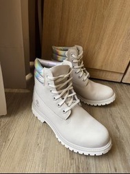 【Timberland 鐳射灰 防潑水六吋靴】