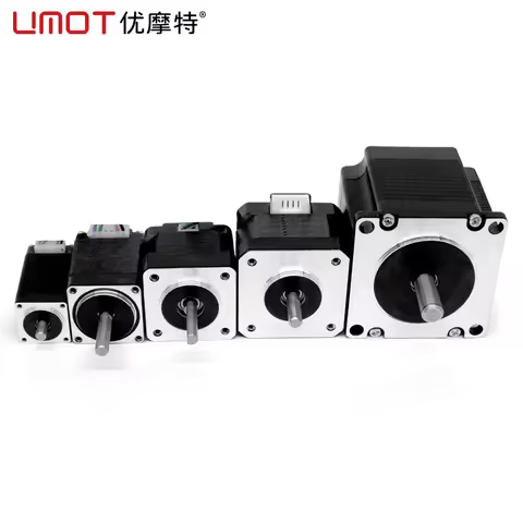 UMOT High Torque 2/3Phrase 1.8/0.9 Degree 0.09-7Nm 0.6-4A 8.5-34mm Shaft Nema8/11/14/15/16/17/23/24/