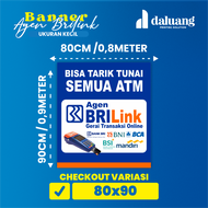 Spanduk BRI Link Custom Murah | Banner Agen Bank BRI Link Berbagai Ukuran