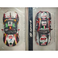 [Ready Stock] spark 1: 43 abarth abarth 124 Monte Carlo Rally Car Model