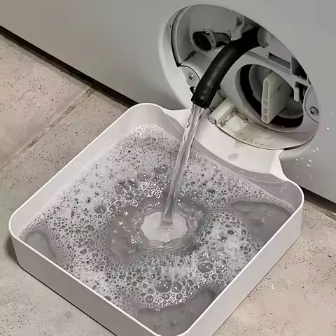 Washing Machine Drain Water Collection Tray, Foreign Object Collection Drip Tray, Clean Laundry Room