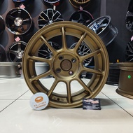 [4PCS] New Sport Rim 16inch RAYS ZE40 16X7JJ ET35 4H100 MATT BRONZE