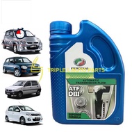PERODUA AUTO TRANSMISSION FLUID ATF D3 (1L) MYVI 1.0 1.3 KENARI KELISA KANCIL VIVA (9004J-10000)