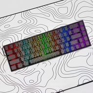 Mechanical Keyboard 60% Keys Wired Keyboard Hot-swappable RGB Backlit Gaming Keyboard