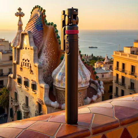 Ulanzi MT-78 Quick-Release Tripod with Cold Shoe Mount 1.85M Height for Selfie Vlogging Live Photogr