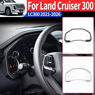 For Toyota Land Cruiser 300 LC300 2021-2026 Car steering wheel instrument decoration FJ300 Interior 