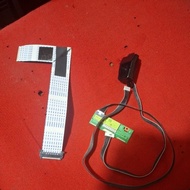 TOMBOL FLEXIBLE LVDS CABLE FLEXIBLE TV SAMSUNG UA50AU7002 50AU7002 UA50AU7002K IR WIFI SENSOR BUTTON