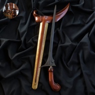 Keris Pasopati Pamor Keleng Hurap Tangguh Sendang Sedayu Sepuh Kuno