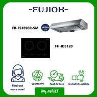 FH-ID5120 &amp; FR-FS1890R-SM FUJIOH INDUCTION HOB WITH SLIM HOOD
