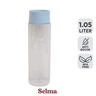 Selma Perry Plastic Drinking Bottle 1.05 ltr - biru Tumbler Water Bottle Drinking Place Drinking Bot