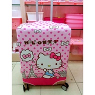 Size M （Fitting 22-24 Inch Luggage）Kitty In Paris Travel Stretchable Luggage Protectorize M （Fitting