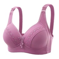 Women Bra Wireless Full Cup Plus Size 36-44 BC 3D Shape Ice Silk Baju Dalam Wanita Tanpa Dawai /Tanp