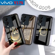HP Vivo Y17s glass softcase - casing Vivo Y17shp - Vivo Y17s case - softcase - latest casing - cute 