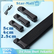 100Pcs Webbing Kepper Clip Bag Strap Clip Webbing Strap Clip Insert Webbing Strap