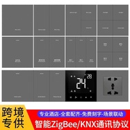 Type 86 Hotel Smart 485 Strong Electric Graffiti ZigBee Weak Current KNX Communication Protocol Wall