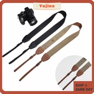 YUJINX Camera Shoulder Strap, Retro Polyester Micro Single Strap, Universal Adjustable Neck Strap La