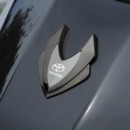 car Metal plating 3D car stickers car accessories decoration auto sticker for Toyota Camry COROLLA Y