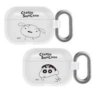 蠟筆小新簡約線條系列強悍防摔AirPods保護套