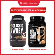 Nutrabio Whey Protein Powder, 2 Lbs (908 Grams), supports muscle gain - Gymstore