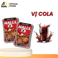 [GIFT NOT SOLD] Halls Cola Flavored Lozenges - Box of 12,6g Sugar-Free, Cool Fragrant - imported