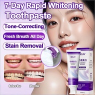 Whitening Toothpaste Brightening Teeth Stain & Tartar Remover Cavity Protection Long-Lasting Freshne