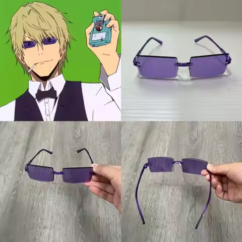 Durarara!! Heiwajima Shizuo Cosplay Eyewear Eyeglasses Anime Eye Glasses Halloween Cosplay Costume A