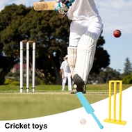 Cricket Toy Set for Beginners Child-safe Cricket Equipment Kids Cricket Set for Fun Parent-child Spo