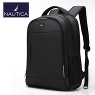 KY-JD Nautica（NAUTICA）Backpack Men's Bag Oversized Capacity Travel Bag Casual Backpack Schoolbag Bus