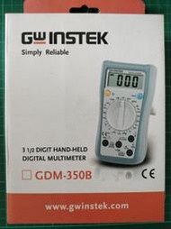 固緯 GWInstek GDM-350B-3 1/2 掌上型數字電錶
