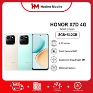 Honor X7D 4G Smartphone (8GB RAM+512GB ROM) | Original Honor Malaysia