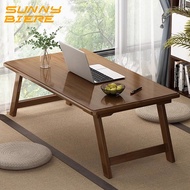 SUNNY Bed Table Foldable Table Bamboo Laptop Desk Small Table Study Table Japanese Table 70/80CM