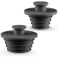 Bathtub Stopper 2pcs Sink Stopper Tub Plug Bathroom Shower Drain Plug Silicone Bathtub Drain Plug Tu