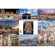 Kumpulan  9 Magnet Peti Ais Dari Makkah & Madinah - PENAWARAN TERBAIK